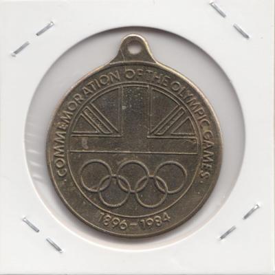 Smiths Crisps 1984 Olympic Medal 50 km Walk Token