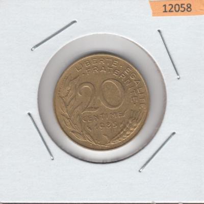 20 Centimes 1985 - France
