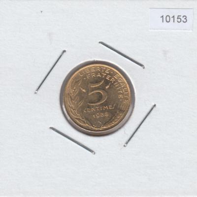 5 Centimes 1988 - France