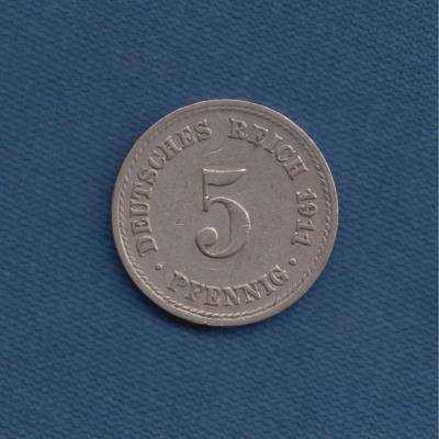 5 Pfennig 1911 - Germany