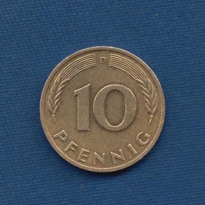 10 Pfennig 1982 D - Germany