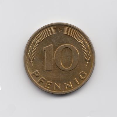10 Pfennig 1990 G - Germany