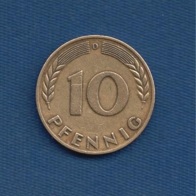 10 Pfennig 1950 D - Germany
