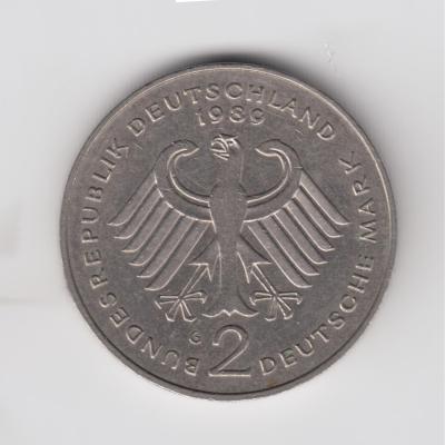 2 Marks 1979 (Kurt Schumacher) - Germany