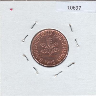 2 Pfennig 1995 - Germany