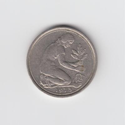 50 Pfennig 1975 F - Germany