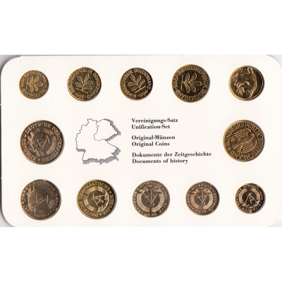 Set of coins Germany 1949-1989