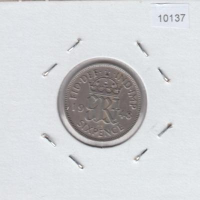 6 Pence 1943 - Great Britain