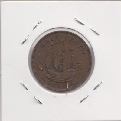 ½ Penny 1938- Great Britain