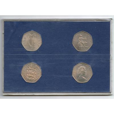 1969-1970 Fifty Pence Set #1