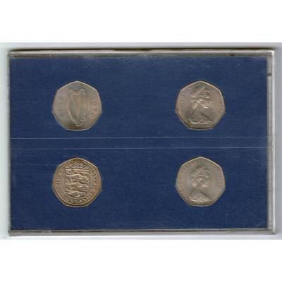 1969-1970 Fifty Pence Set #2