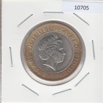 2 Pounds 1999 - Great Britain - Technology