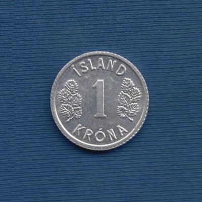 1 Krona 1976 - Iceland