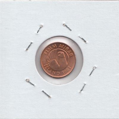 5 Aurar 1981 - Iceland