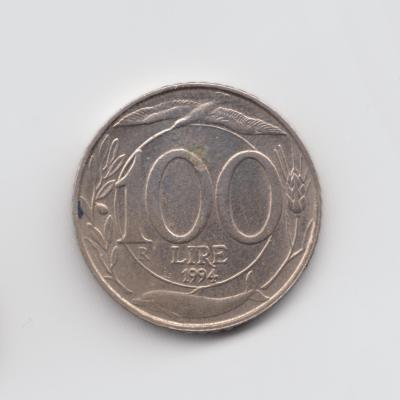 100 Lire 1994 - Italy