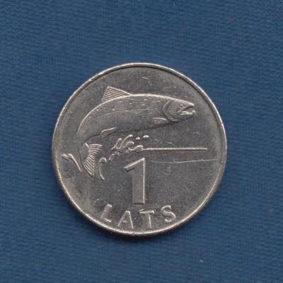1 Lats 2008 - Latvia