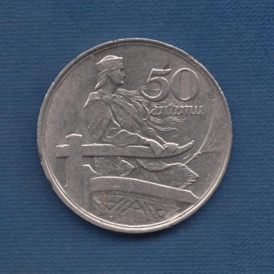 50 Santimu 1922 - Latvia