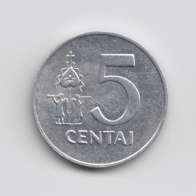 5 Centai 1991 - Lithuania
