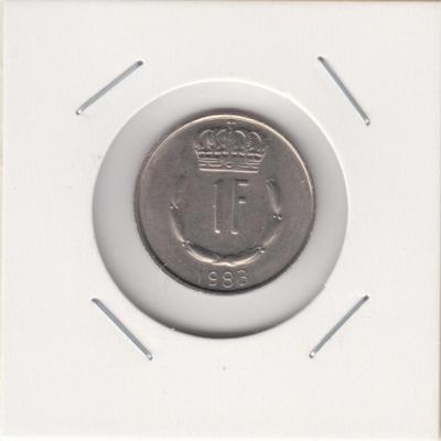 1 Franc 1983 - Luxembourg