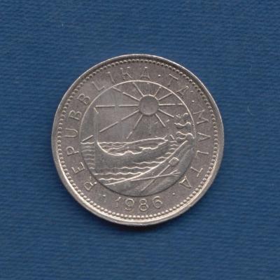 1 Cents 1986 - Malta