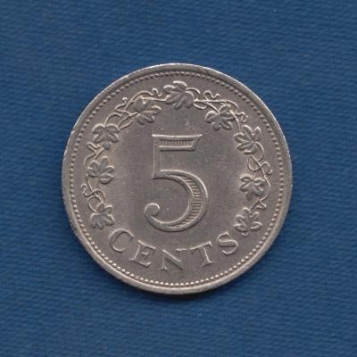 5 Cents 1972 - Malta
