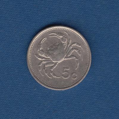 5 Cents 1986 - Malta