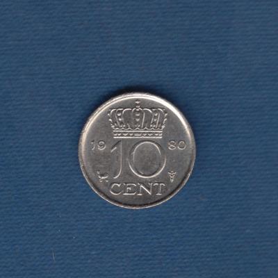 10 Cents 1980 - Netherlands