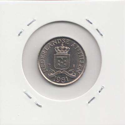 25 Cents 1981 - Dutch Caribbean
