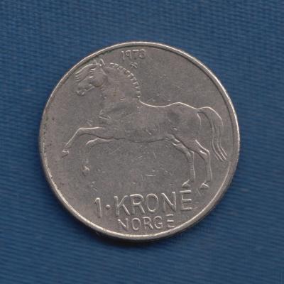 1 Krone 1973 - Norway