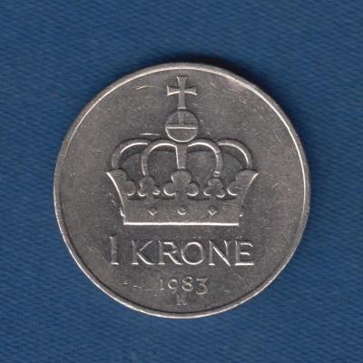 1 Krone 1983 - Norway