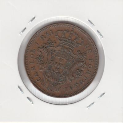 10 Reis 1901 Charles I - Portugal