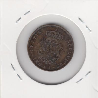 3 Reis 1875 Luiz I - Portugal