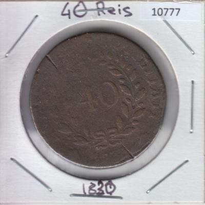 40 Reis 1833 Miguel I - Portugal