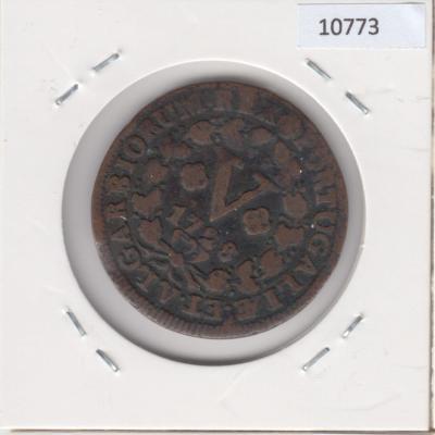 5 Reis 1728 João V - Portugal