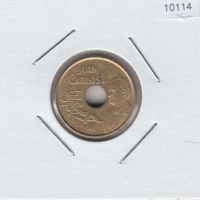 25 Pesetas 1992 - High jump - Spain