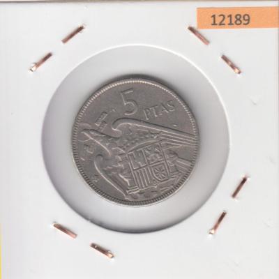 5 Pesetas 1957 (1967) 🟌 - Spain