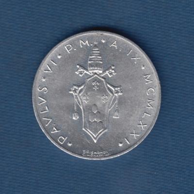 10 Lire 1971 - Vatican