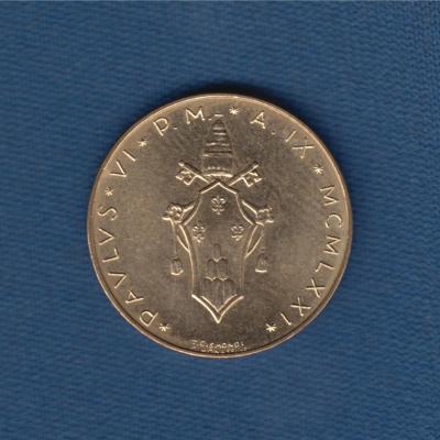 20 Lire 1971 - Vatican