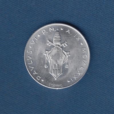 5 Lire 1971 - Vatican
