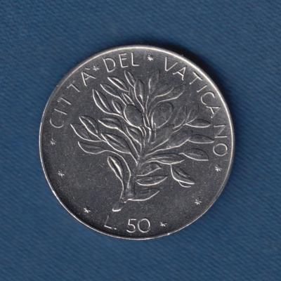 50 Lire 1971 - Vatican