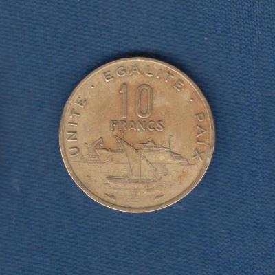 10 Francs - 1977 - Djibouti