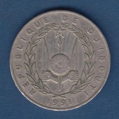 100 Francs 1991 - Djibouti