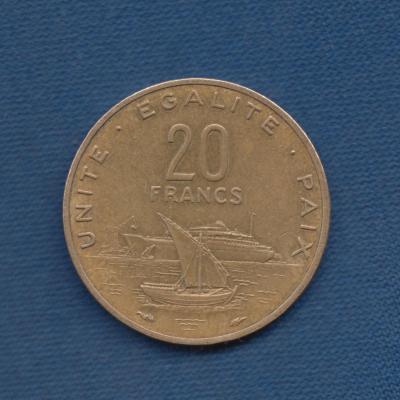 20 Francs - 1977 - Djibouti