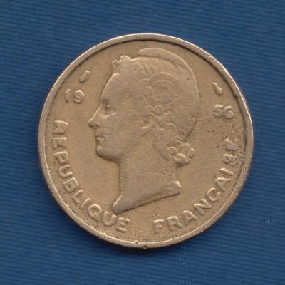 25 Francs 1956 - French West Africa