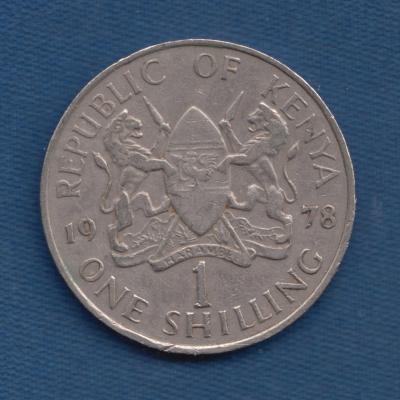 1 Shilling 1978 - Kenya