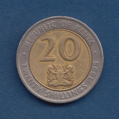 20 Shilling 1998 - Kenya