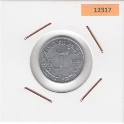 1 Franc 1951 - Morocco