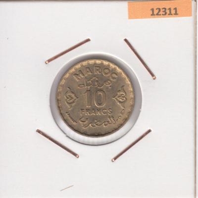 10 Francs 1952 - Morocco