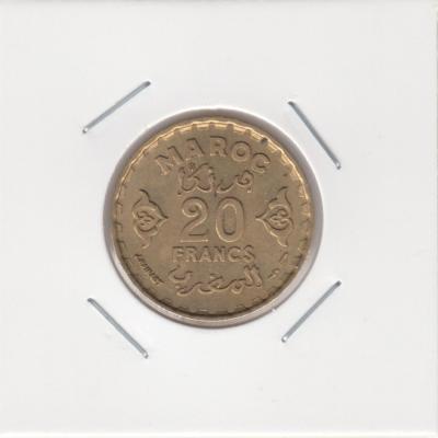 20 Franc 1952 - Morocco