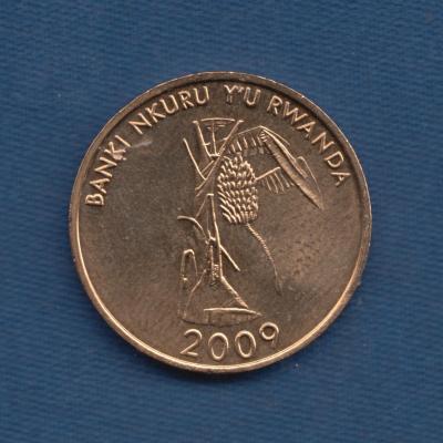 10 Francs 2009- Rwanda
